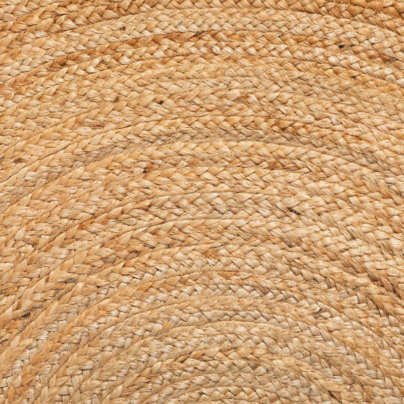 Allanna Jute / Sisal Braided Area Rug, Round 150cm