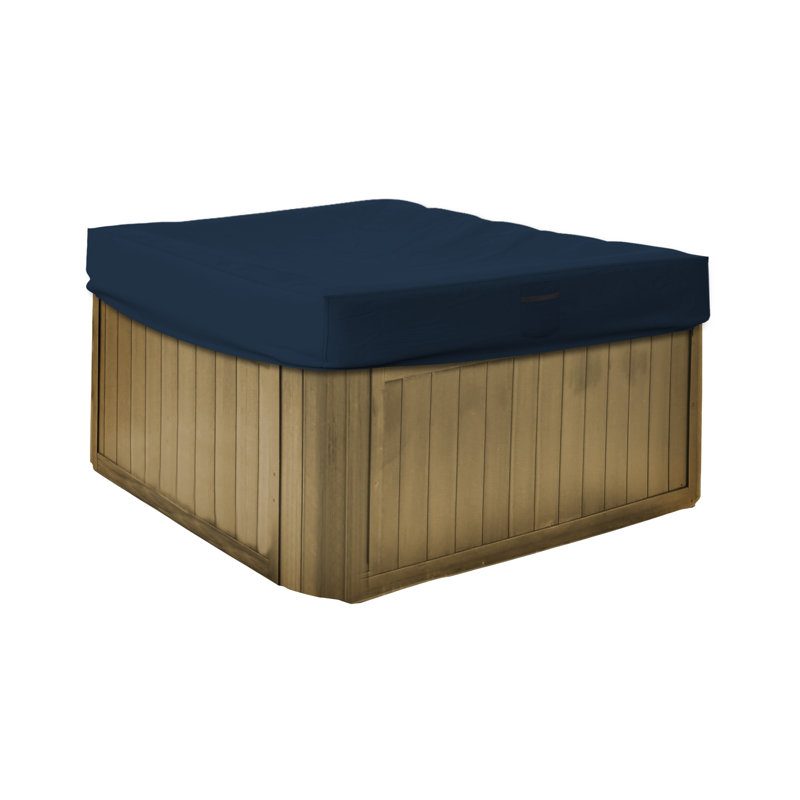 Hot Tub Jacuzzi Outdoor Gazebo Covers/ Cover for Square Hot Tub, Waterproof UV & Weather Resistant Protector, Black