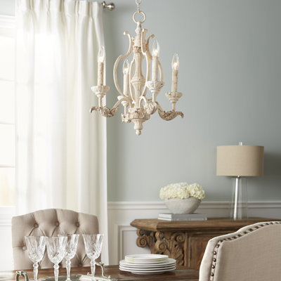 Pederson 4 - Light Dimmable Classic / Traditional Chandelier