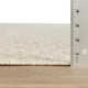 Bradshaw Zipper Blue/Ivory Handwoven Cotton Rug