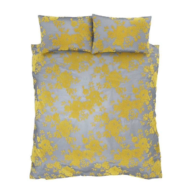 Velvet Rose Duvet Cover Set, 200 x 200 cm Duvet Cover + 2 Standard Pillowcases