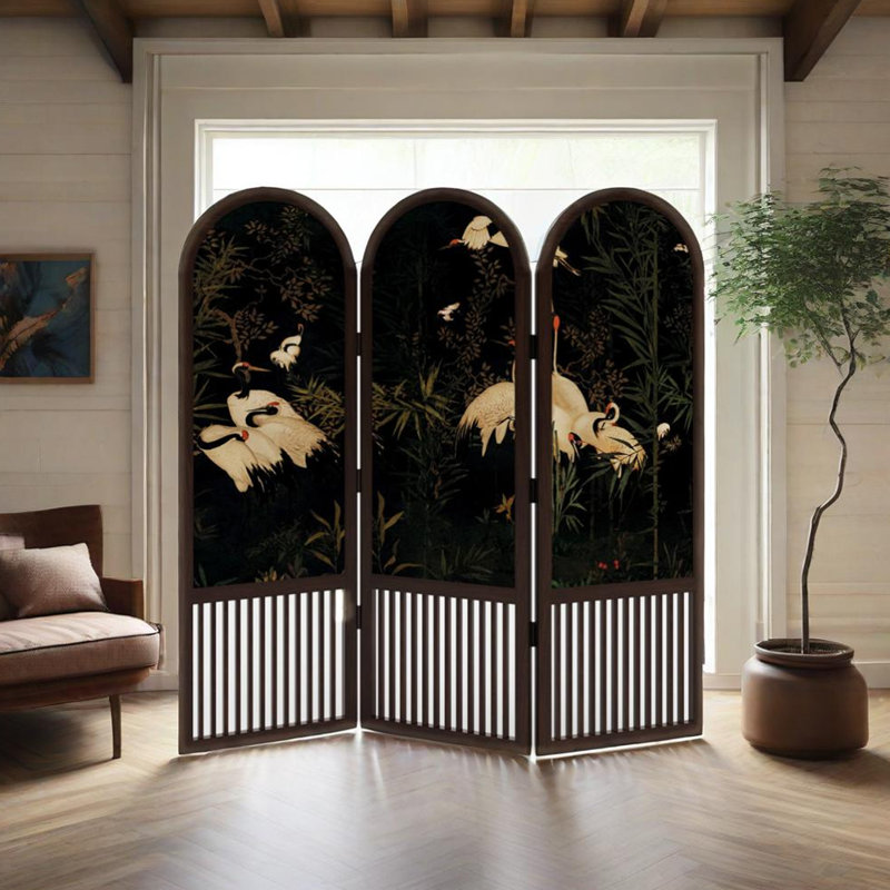 Cloisons en bois de pin noir massif, H 78,74 po x l 53,15 po x P 1,38 po