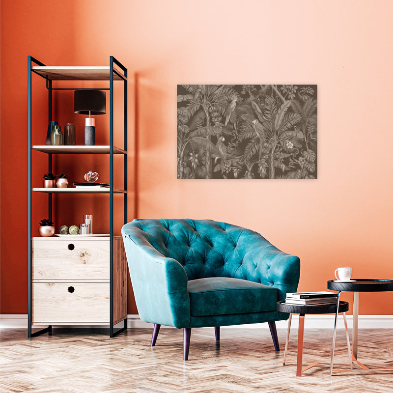 Reproduction d'art mural tropical tropical, 24" H x 36" W