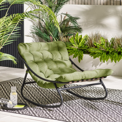 Sajata Garden Lounge Rocking Chair - Modern Style Patio