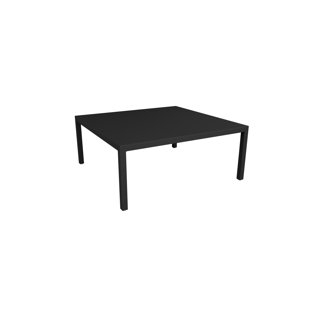 Nataria Modern Aluminum Square Coffee Table