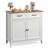 32'' Kitchen Storage Island with Drawer and Adjustable Shelf-88368530