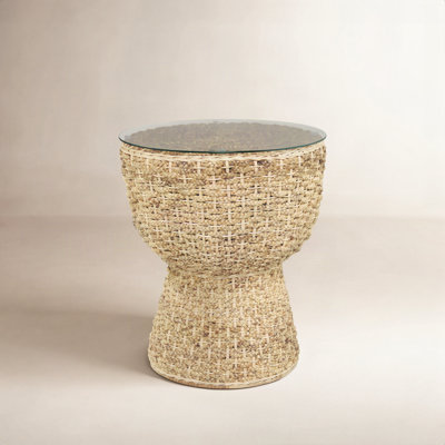 Alza Glass End Table