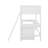 Twin Size Loft Bed With Shelves And Desk