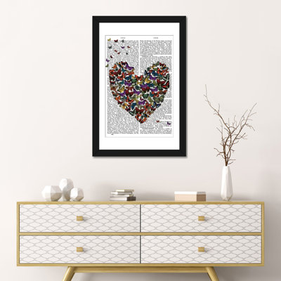 «Butterfly Heart», impression sur toile
