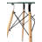Eiffel Glass Round Dining Table-85530311