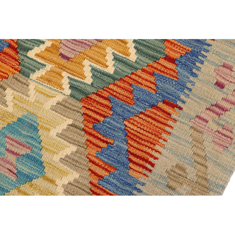 One-of-a-Kind Foreston Hand-Knotted New Age 2'2" X 3'3" Wool Area Rug in Muilticolor