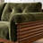 American-style light luxury fabric sofa.