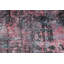 Tapis contemporain contemporain rose et gris 8 x 10 pour un salon élégant