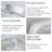 19.7'' Bedroom Recessed Ceiling Fan with  Light,With LEDs and special programs-92210228