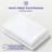 American Soft Linen 100% Cotton Sateen Pillowcase Set (Set of 2) - Soft, Breathable, Hotel Quality Pillow Covers-126505385-126505383