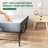 Portable Foldable Extra Bed with Premium Mattress for Comfortable Sleep