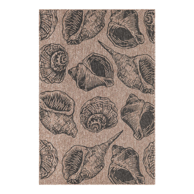 Angelys Indoor/Outdoor Area Rug, Rectangle 5'3" x 8'