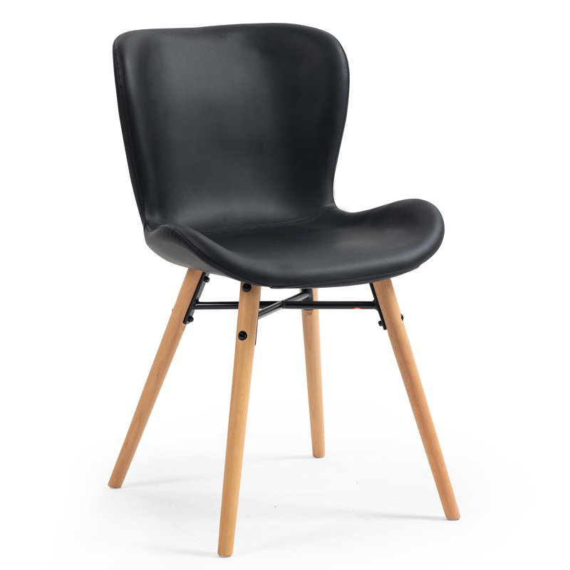 Chaise de salle à manger Kingstin, Noir