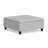 Harrison 36"W Upholstered Linen Look Fabric Transitional Square Lift-Top Ottoman With Hidden Storage-2065793142