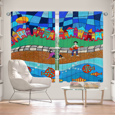 Delaughter Room Darkening Curtain Pair