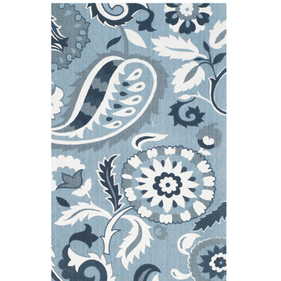 Tapis bleu