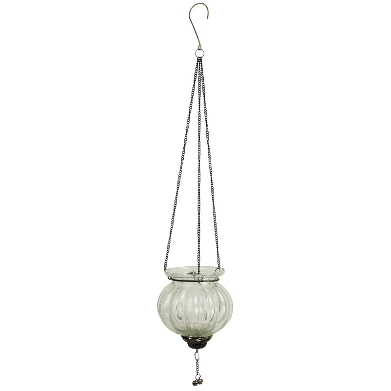 Porte-photophore en verre