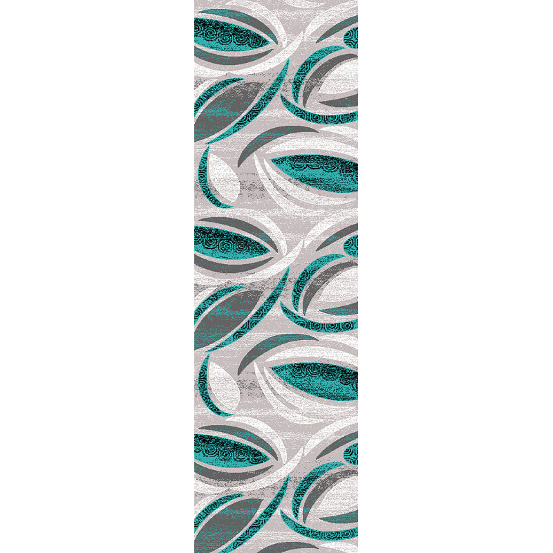 Mccampbell Performance Abstract Indoor Rug, Runner 2'2" x 7'4"