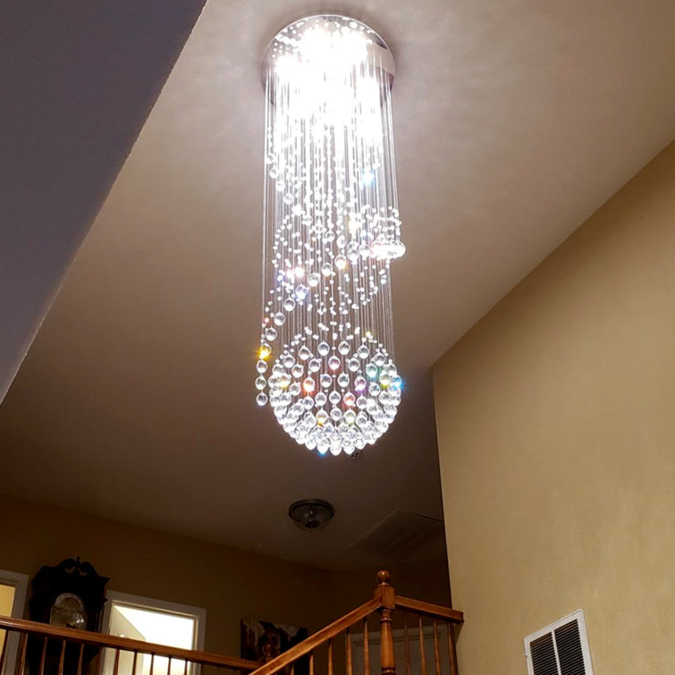 8 to 9 meter crystal lace light multi