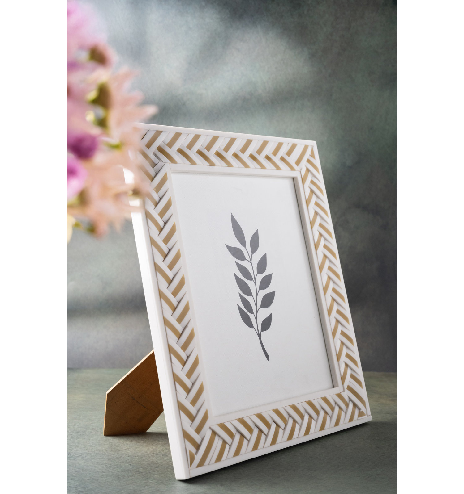 Henderson Bone Picture Frame, 8" W x 10" H