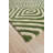 Roethke Green Hand Tufted Wool Modern Contemporary Area Rug-1543710706