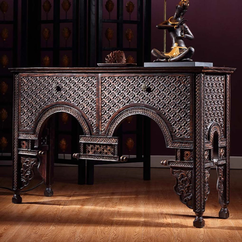 Rosdorf Park Vintage Solid Wood Console Table - Wayfair Canada