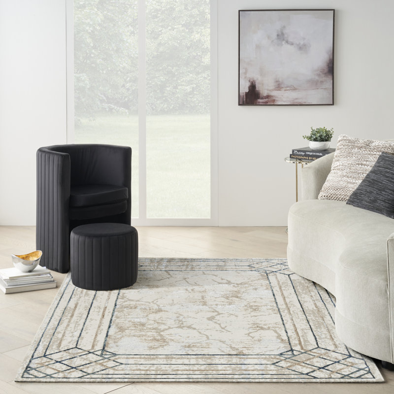 Maronda Abstract Area Rug, Rectangle 160 x 221cm 