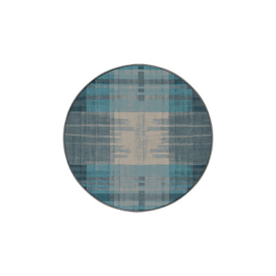 Machine Washable Gray Area Rug