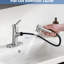 Contemporary Bathroom Sink Faucet With Pull-Out And Drain, Matte Black Look, Stylish Pop-Up Drain In Black, Modern Design-125221945