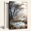 Art mural sur toile Misty Stream-132735203