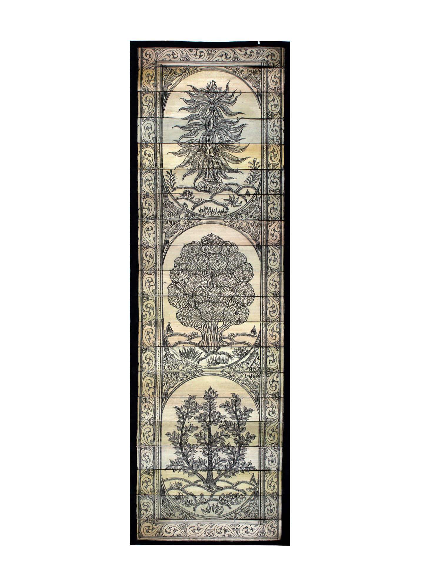Red Barrel Studio® Tree Series 78 - Odisha Palm Leaf Patta Painting ...