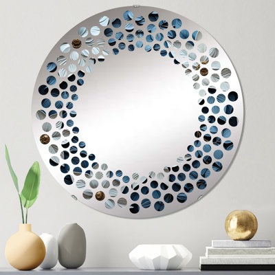 Miroir mural rond