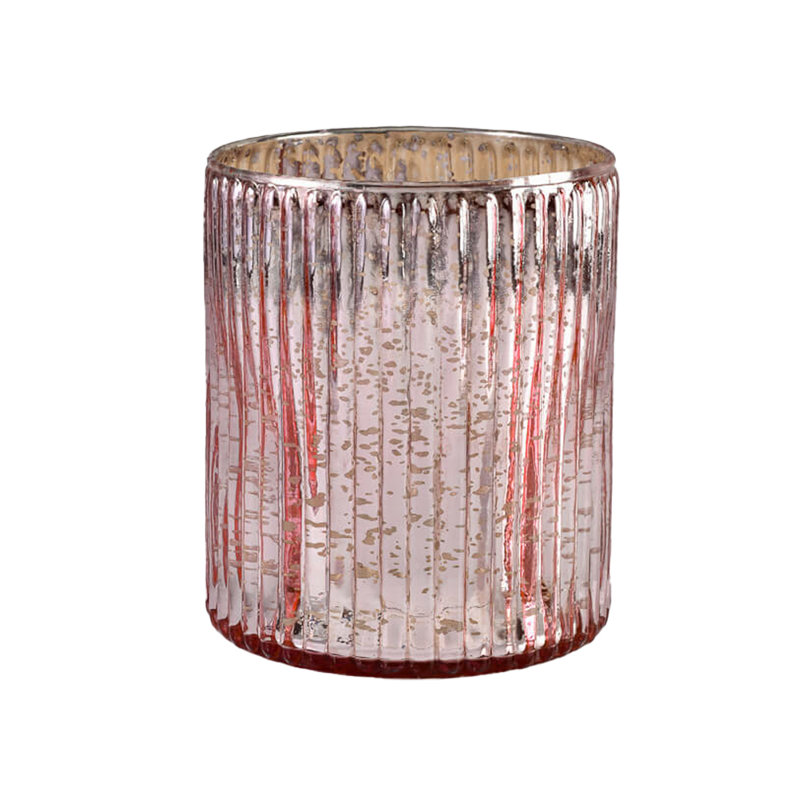 6'' H Glass Tabletop Tealight Holder