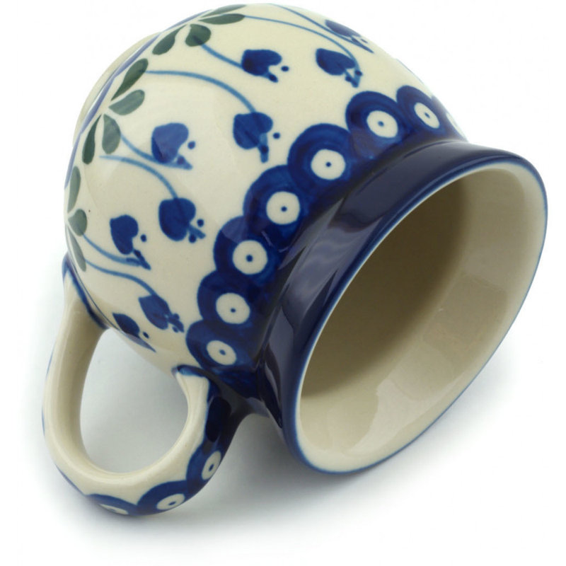 Tasse à bulles en grès poli 12 oz, 12