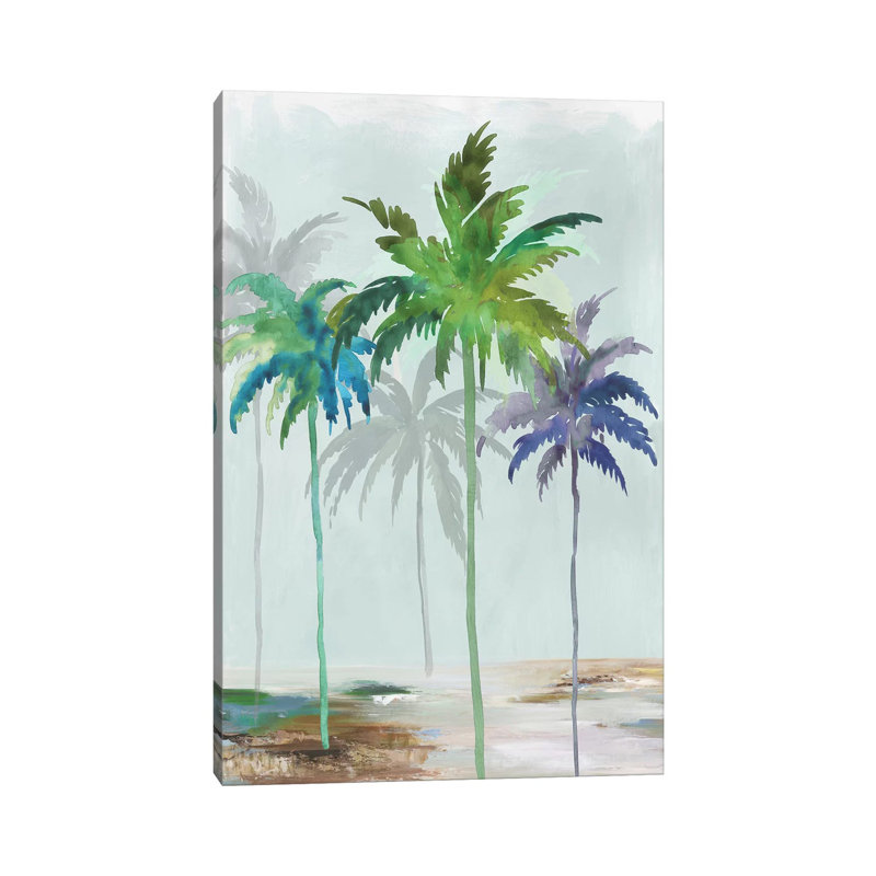 Santa Cruz by Asia Jensen - Wrapped Canvas Painting, 30.48cm H x 20.32cm W x 1.91cm D