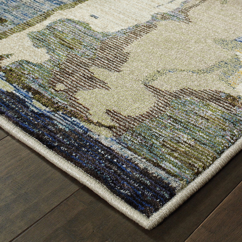 Knox Abstract Indoor Rug, Runner 2'3" x 8'