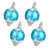Turquoise / blanc est en rupture de stock