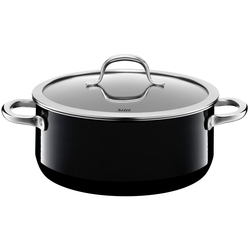 Passion Pot Set with Lids, Black