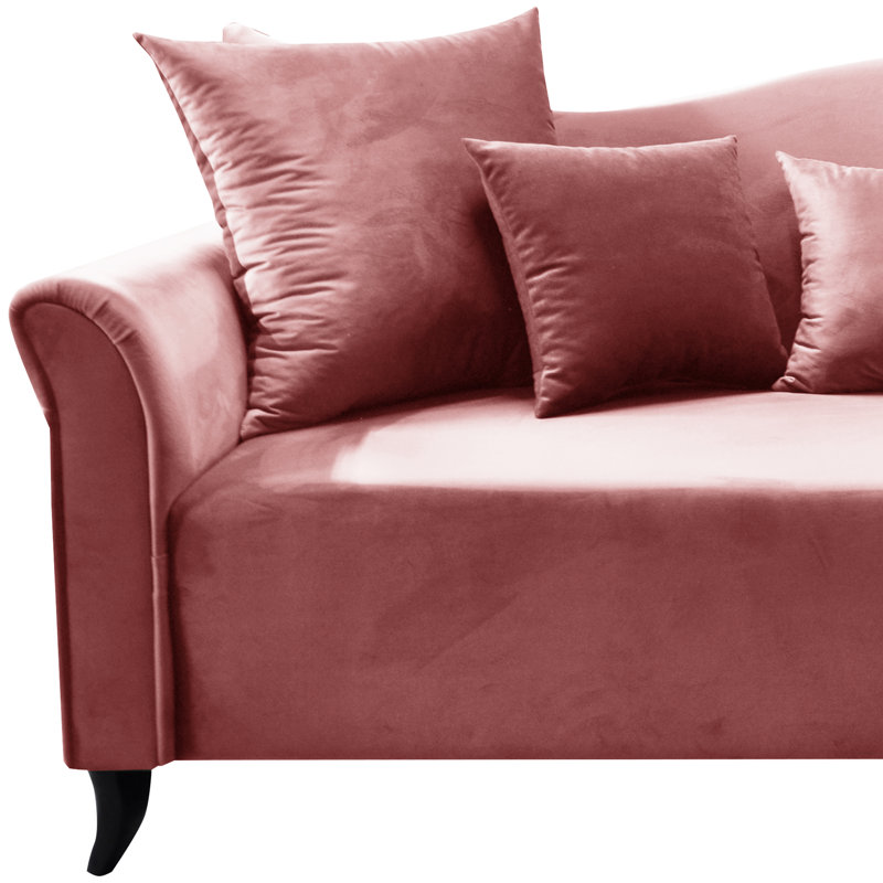 4 Seater Sofa, Dusty Pink