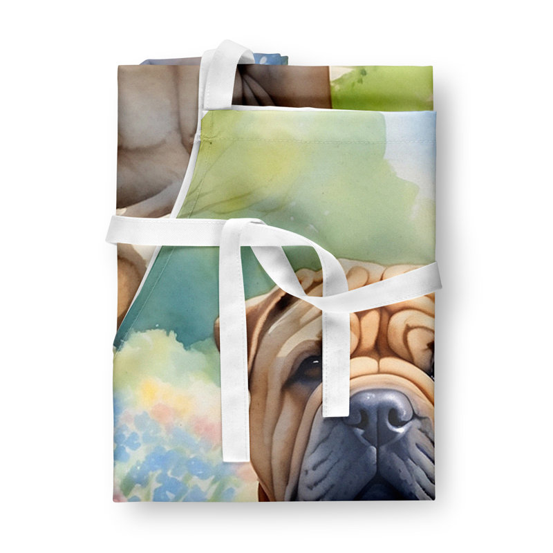 Floral Bib Apron