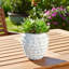 Pot à fleurs Wrought Studio ™, blanc-125648482