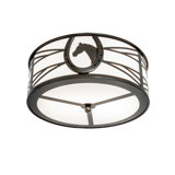 Horseshoe 2 - Light Semi Flush Mount