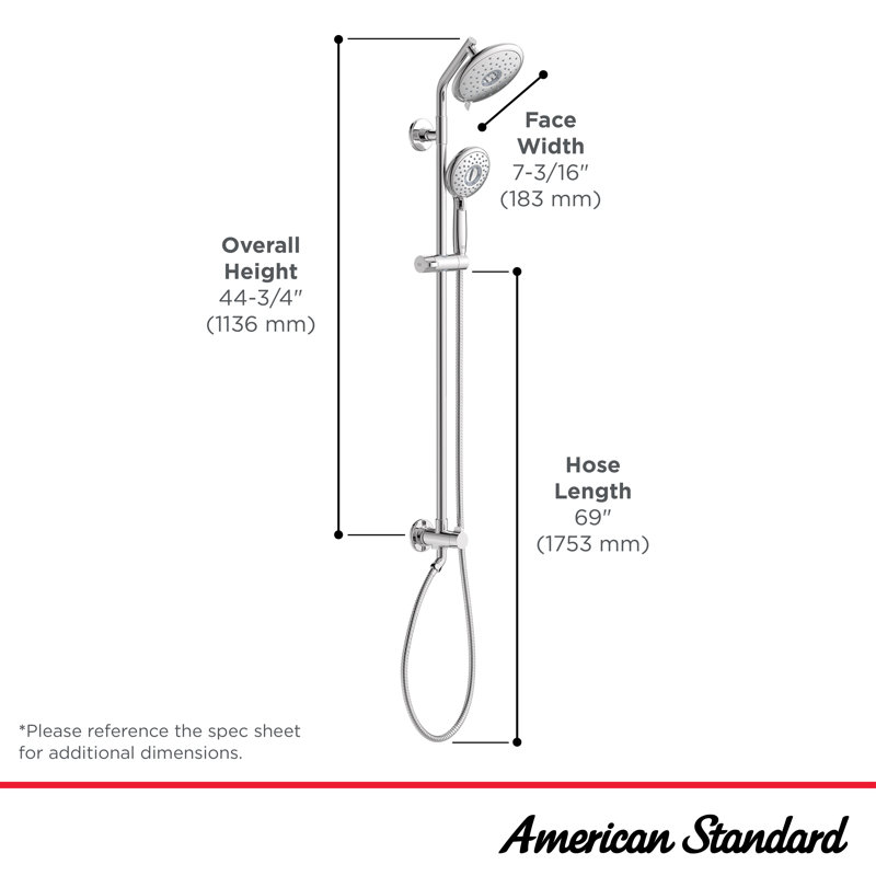 American Standard 1029110000 Spectra Complete Shower System