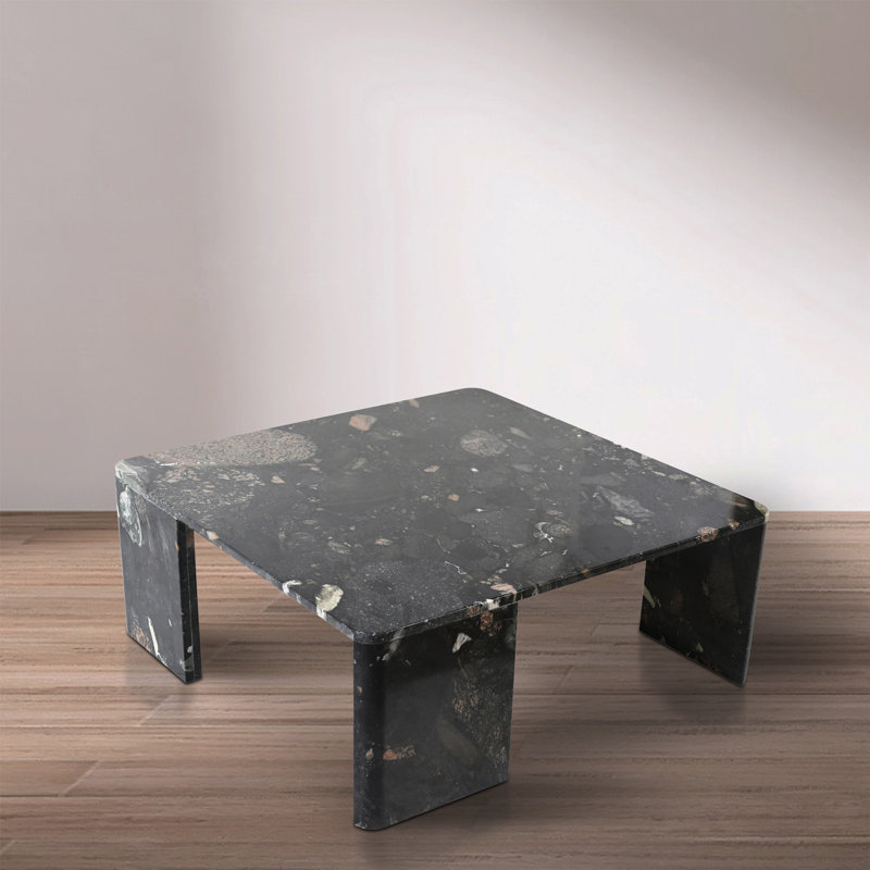 Livorno Coffee Table, Pebble Granite