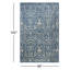 Waylon Handmade Tufted Azure/Ivory Area Rug-1535906306